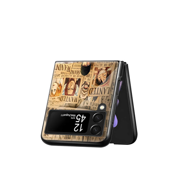 Wanted Legends Samsung Z Flip Glass Case