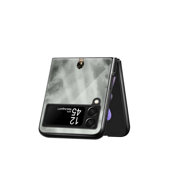 War's End Samsung Z Flip Glass Case