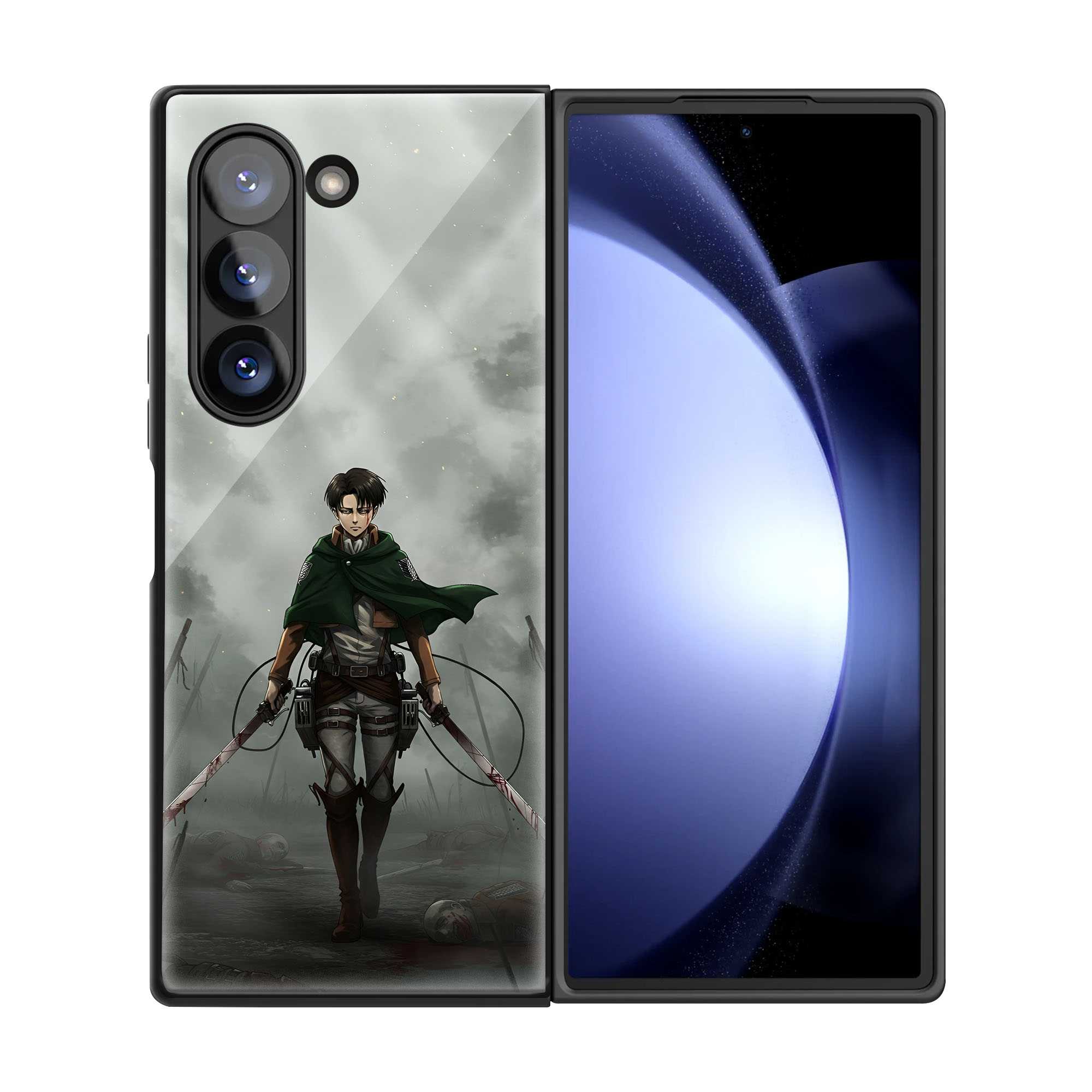 War's End Samsung Z Fold Glass Case