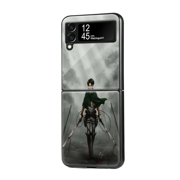 War's End Samsung Z Flip Glass Case