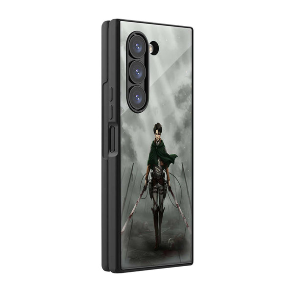 War's End Samsung Z Fold Glass Case