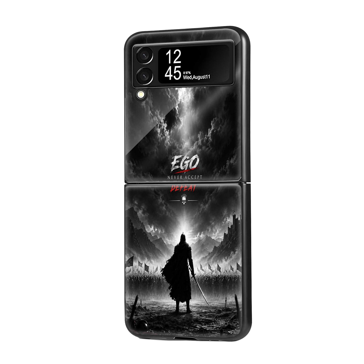Warrior Ego Samsung Z Flip Glass Case