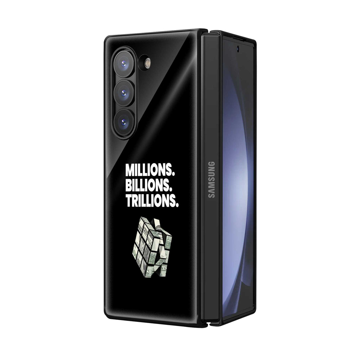 Wealth Puzzle Samsung Z Fold Glass Case
