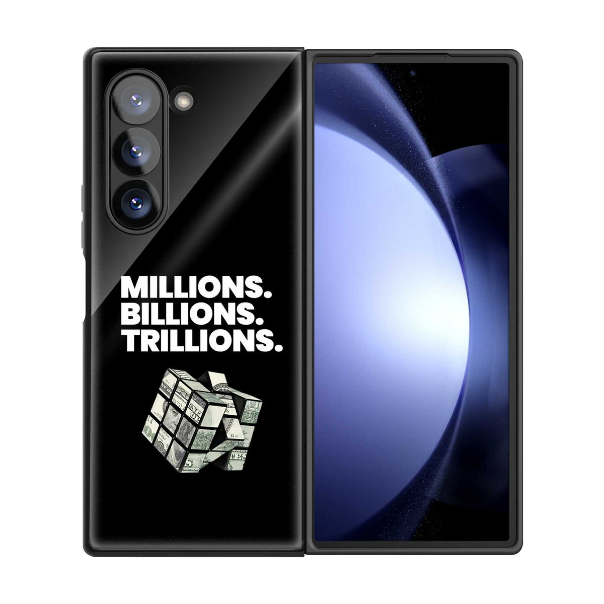 Wealth Puzzle Samsung Z Fold Glass Case