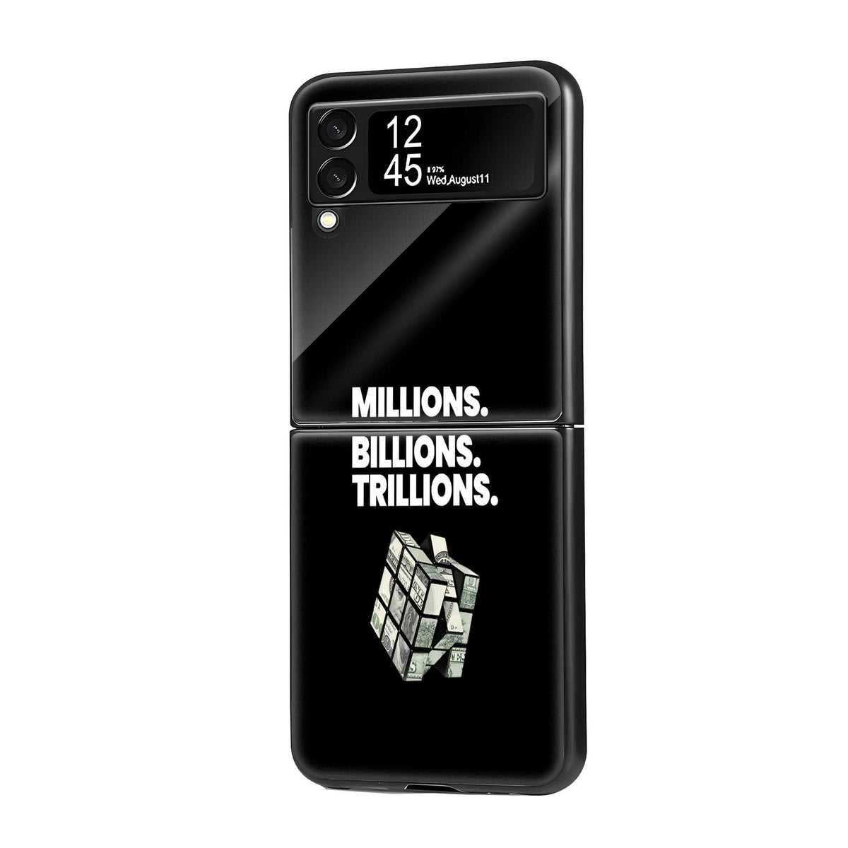 Wealth Puzzle Samsung Z Flip Glass Case