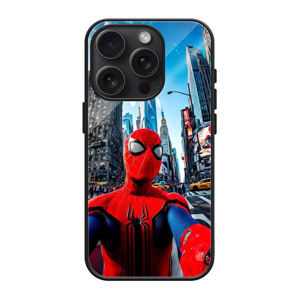 Web-Slinger City Glass Case