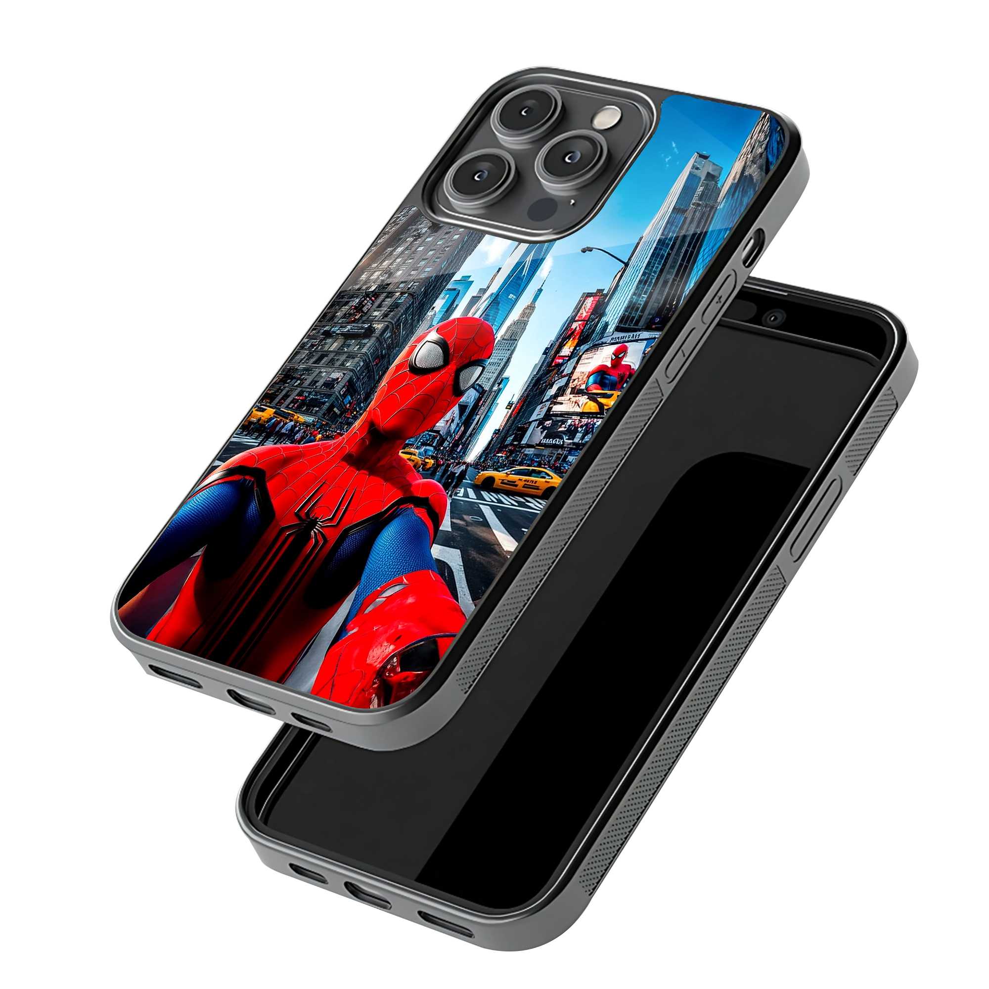 Web-Slinger City Glass Case
