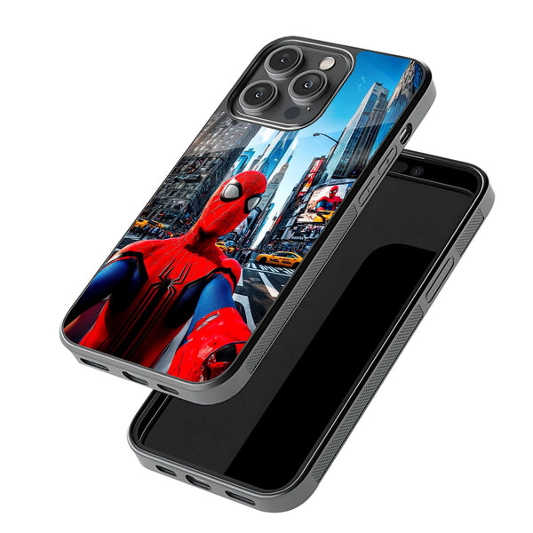 Web-Slinger City Glass Case