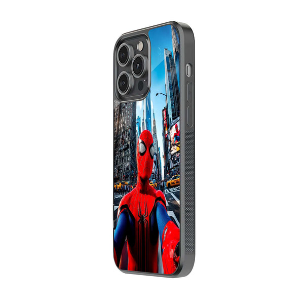 Web-Slinger City Glass Case