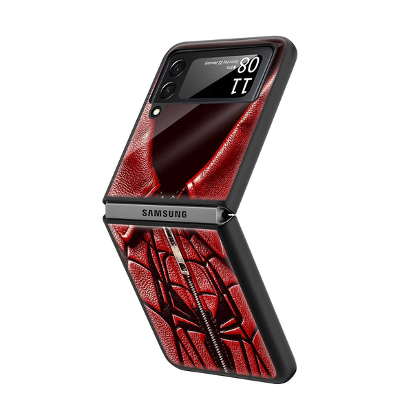 Web Armor Samsung Z Flip Glass Case