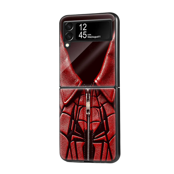 Web Armor Samsung Z Flip Glass Case