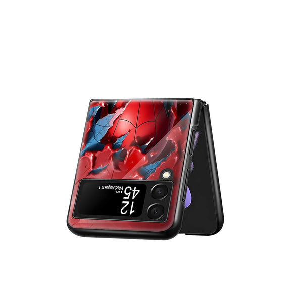 Web Breaker Samsung Z Flip Glass Case