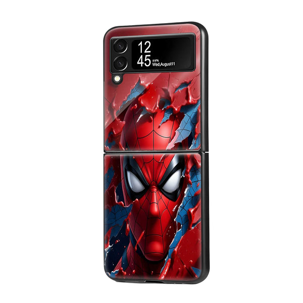 Web Breaker Samsung Z Flip Glass Case