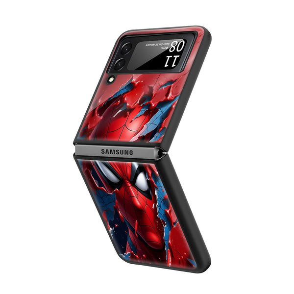 Web Breaker Samsung Z Flip Glass Case