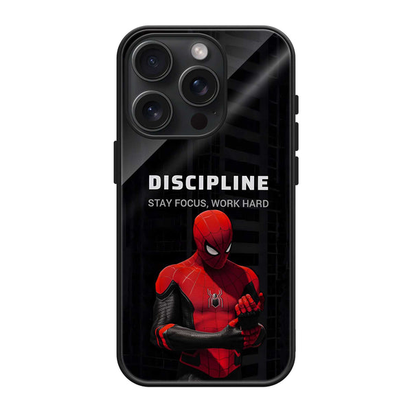 Web Discipline Glass Case