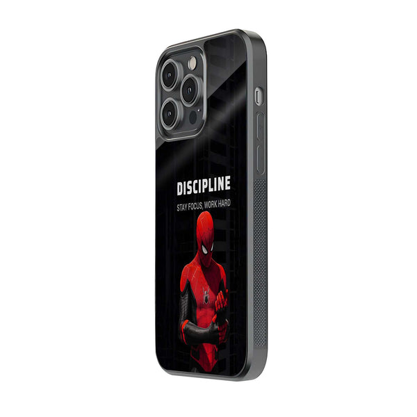 Web Discipline Glass Case