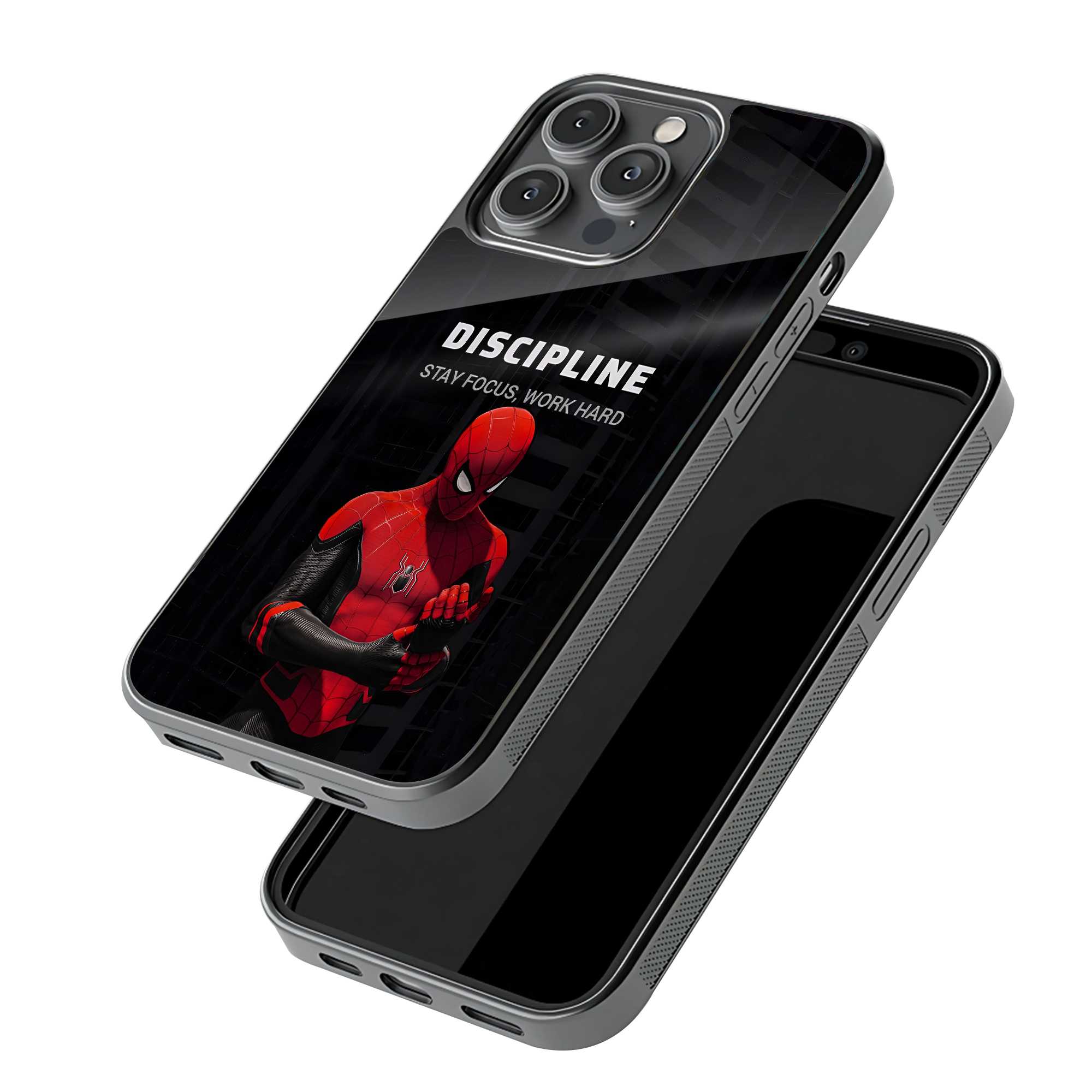 Web Discipline Glass Case