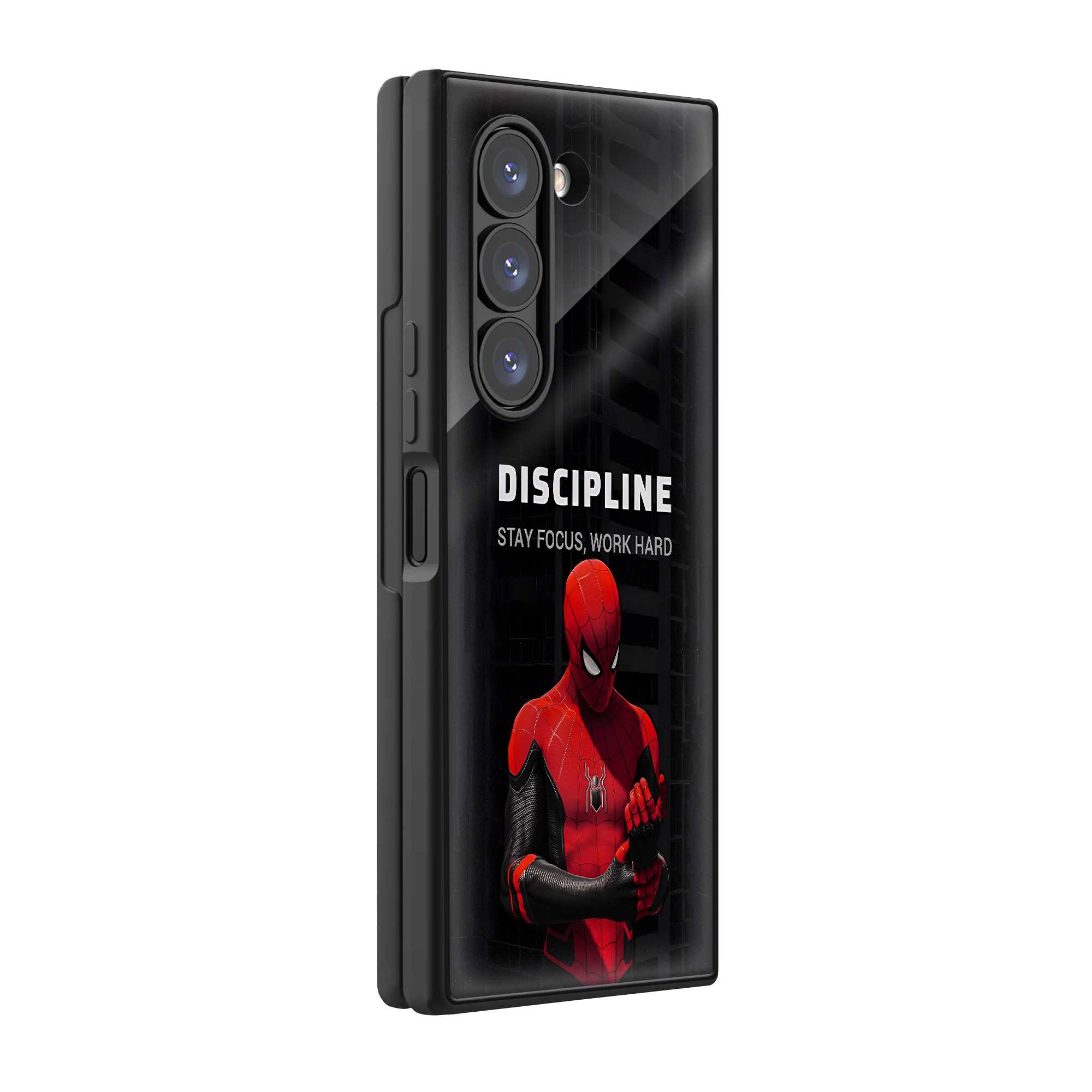 Web Discipline Samsung Z Fold Glass Case