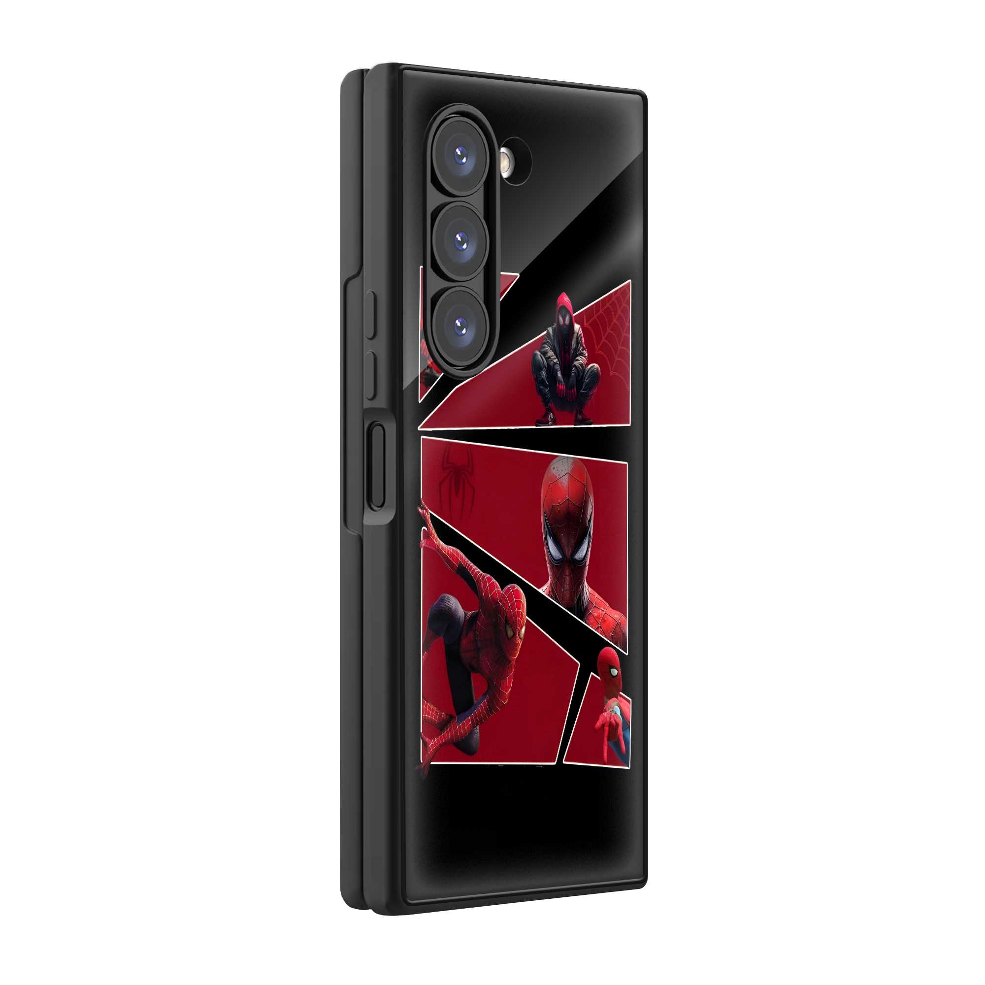 Web Frames Samsung Z Fold Glass Case
