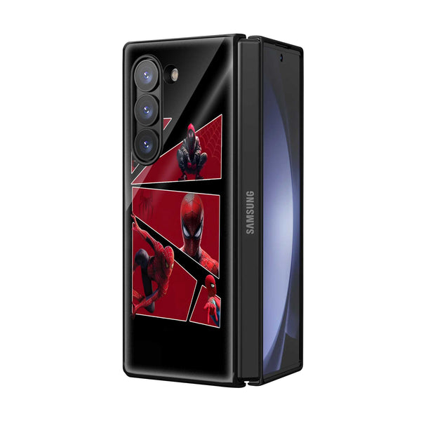 Web Frames Samsung Z Fold Glass Case