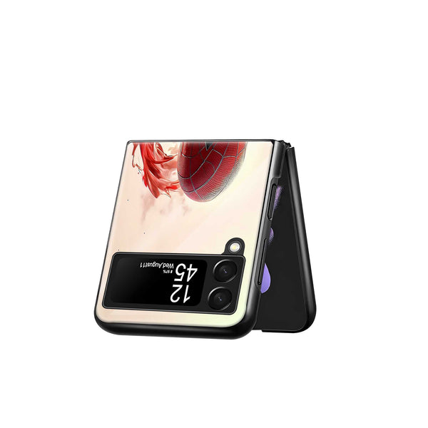 Web Fury Samsung Z Flip Glass Case