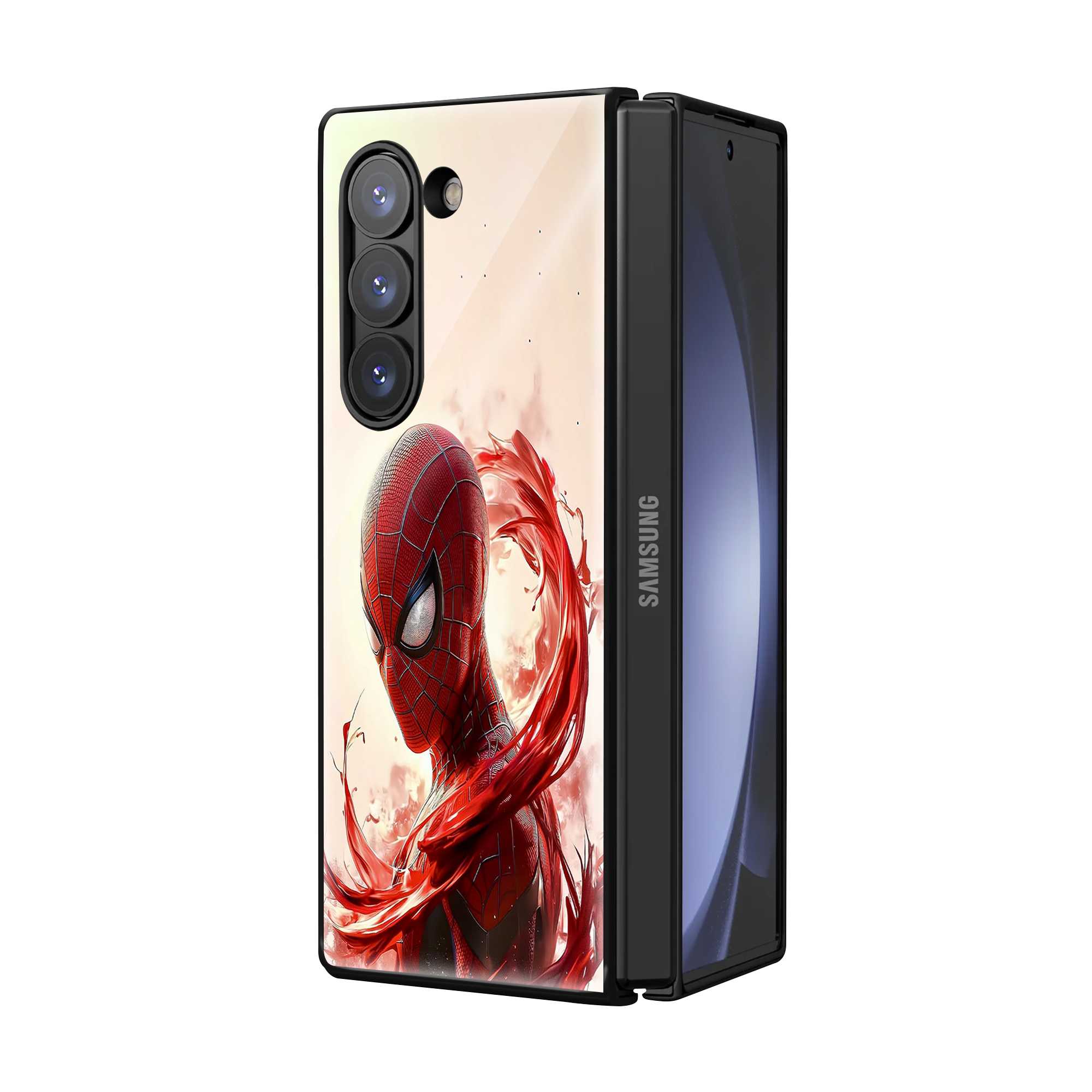 Web Fury Samsung Z Fold Glass Case Secondary image