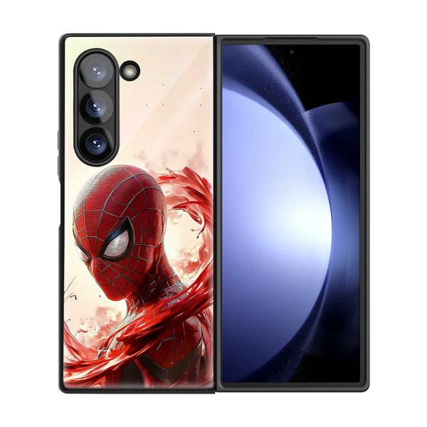 Web Fury Samsung Z Fold Glass Case