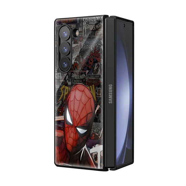 Web Legacy Samsung Z Fold Glass Case