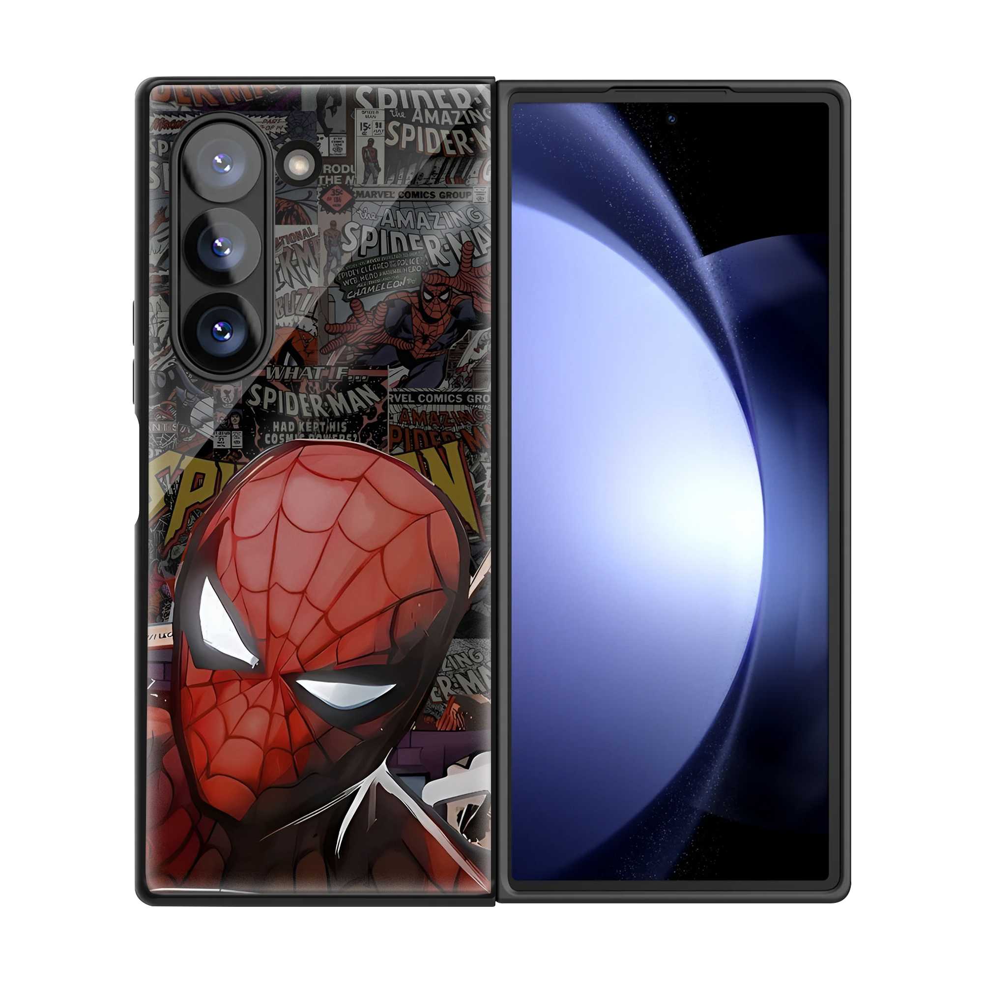 Web Legacy Samsung Z Fold Glass Case