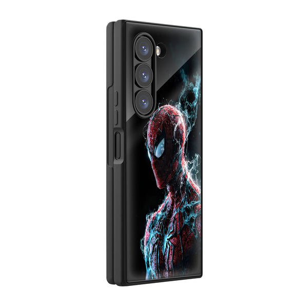 Web Phantom Samsung Z Fold Glass Case