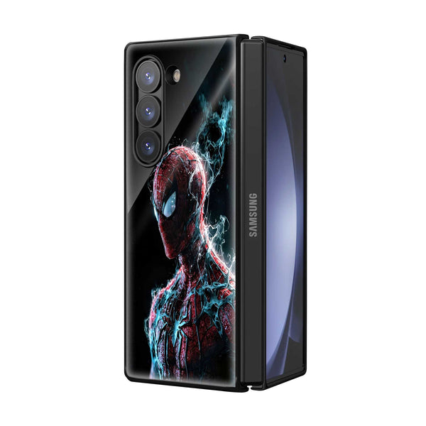 Web Phantom Samsung Z Fold Glass Case