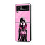 Web Queen Samsung Z Flip Glass Case