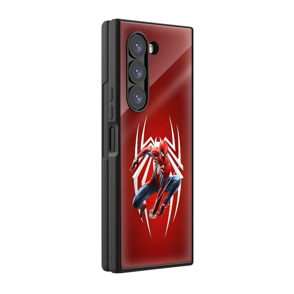 Web Strike Samsung Z Fold Glass Case