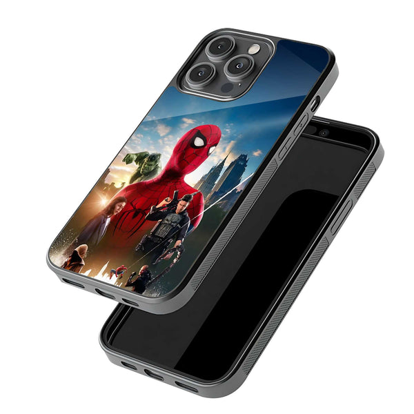 Web of Heroes Glass Case