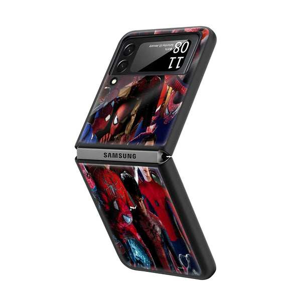 Web of Legacy Samsung Z Flip Glass Case