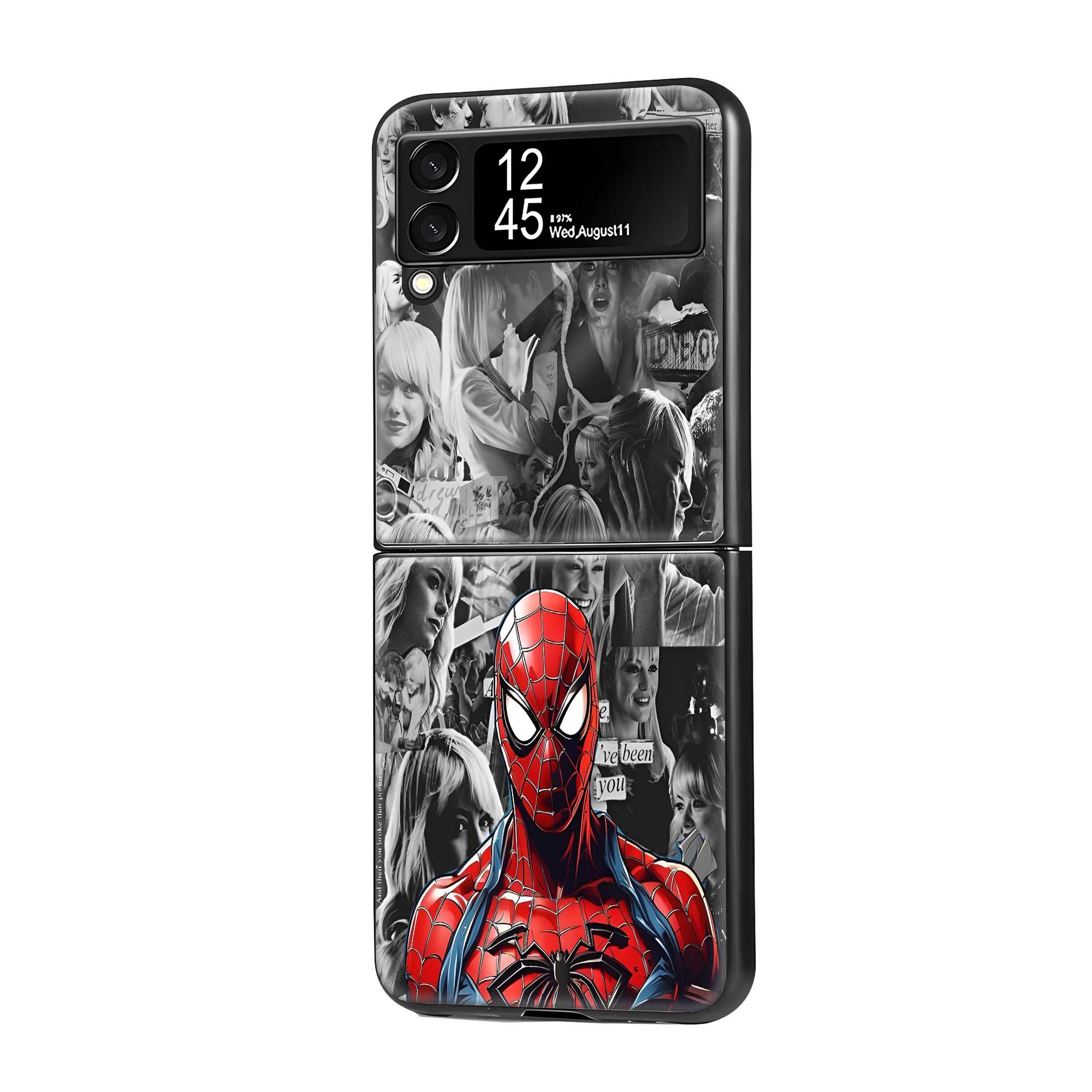 Web of Memories Samsung Z Flip Glass Case