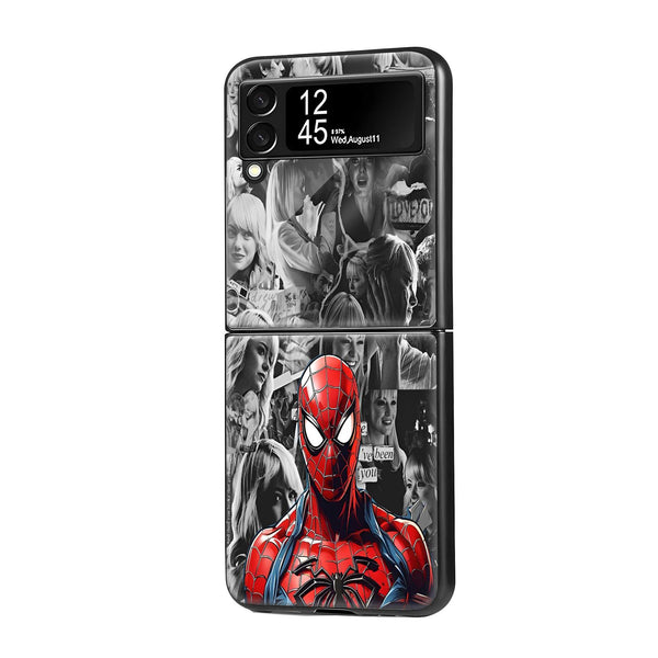 Web of Memories Samsung Z Flip Glass Case