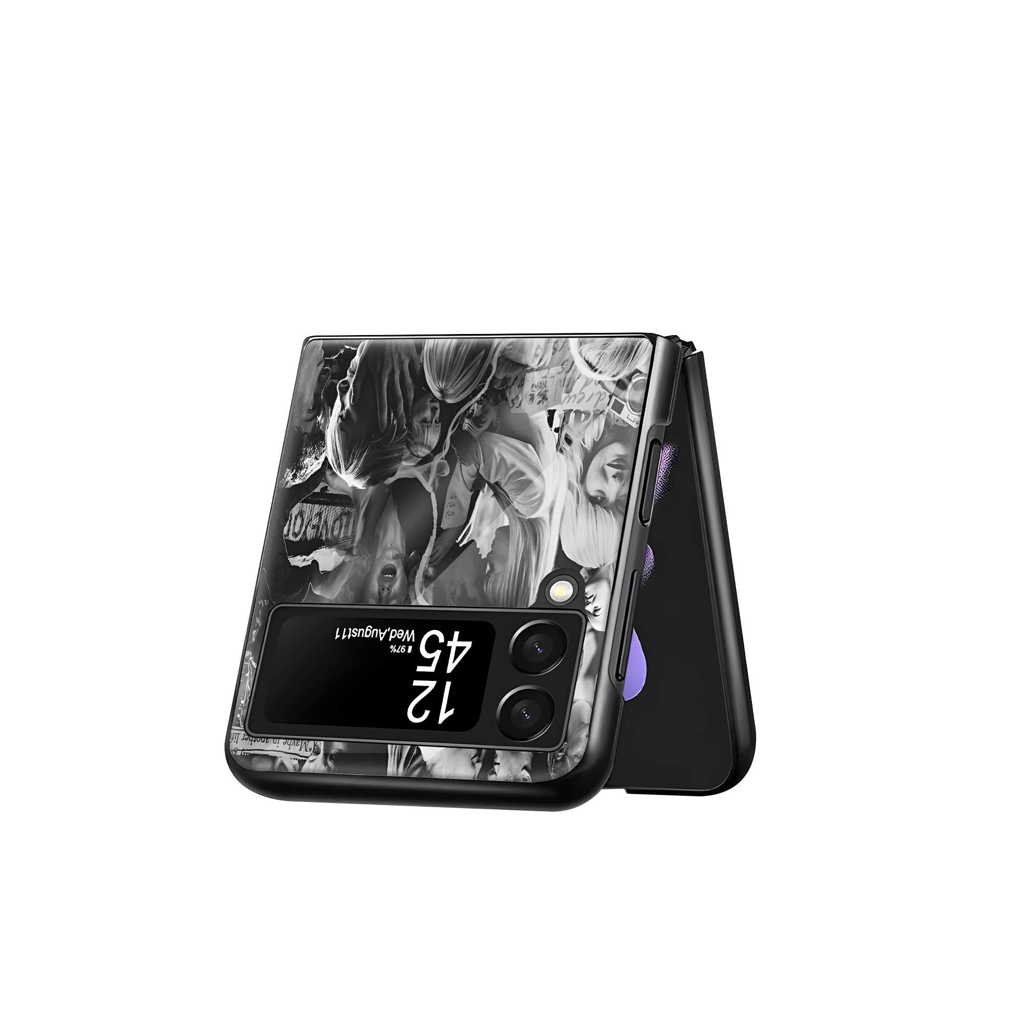 Web of Memories Samsung Z Flip Glass Case