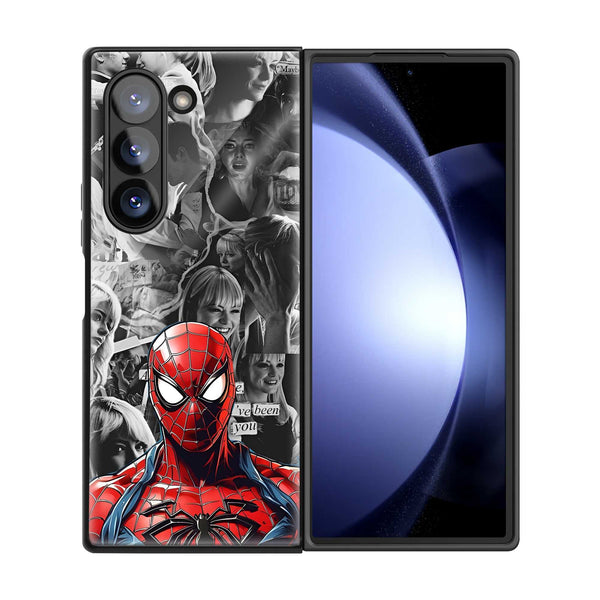 Web of Memories Samsung Z Fold Glass Case