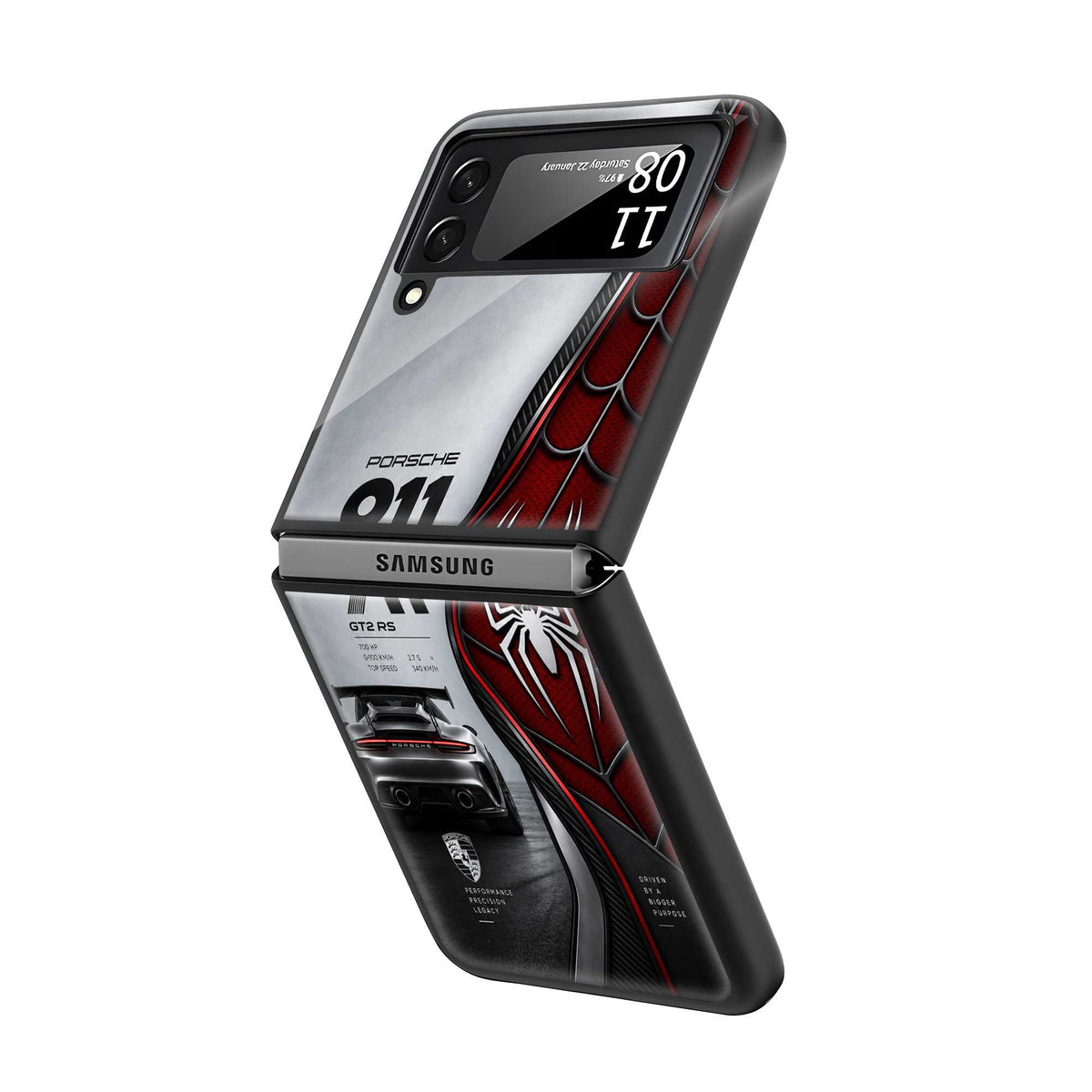 Webline GT Samsung Z Flip Glass Case