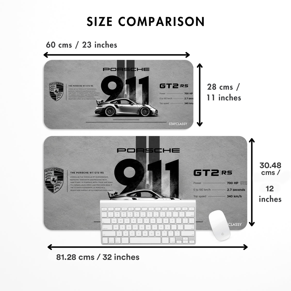 Porsche Legacy Desk Mat