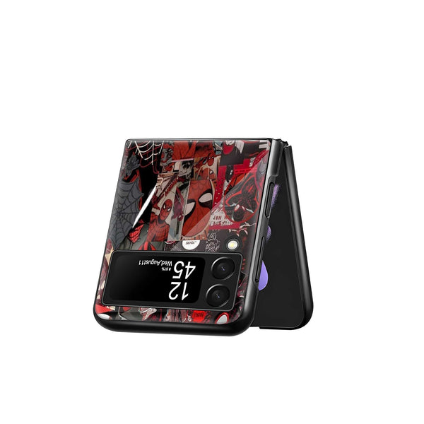 Webverse Chaos Samsung Z Flip Glass Case