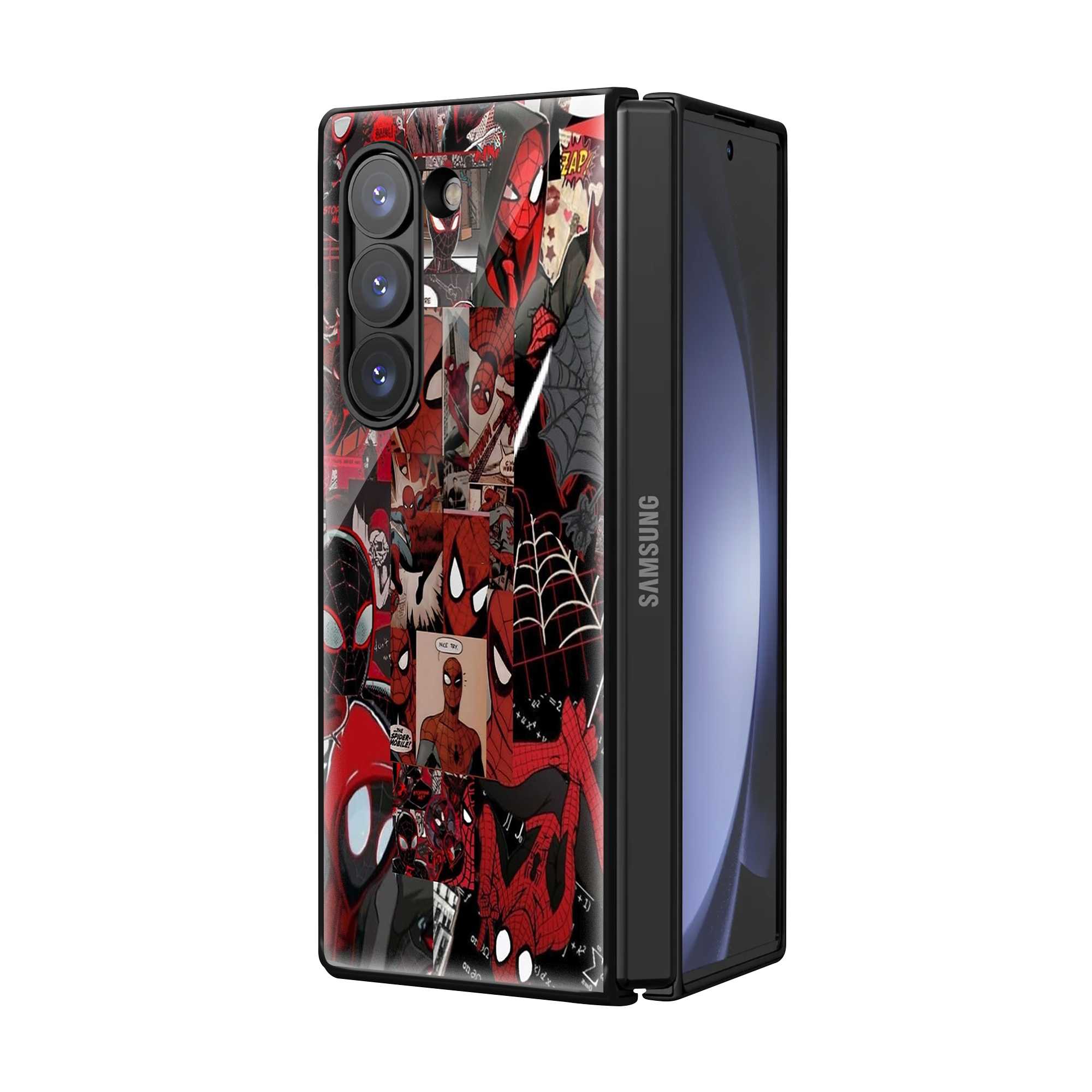 Webverse Chaos Samsung Z Fold Glass Case