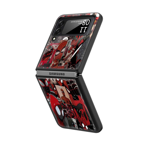 Webverse Chaos Samsung Z Flip Glass Case