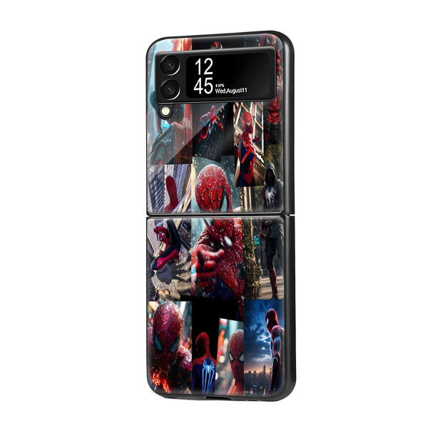 Webverse Chronicles Samsung Z Flip Glass Case