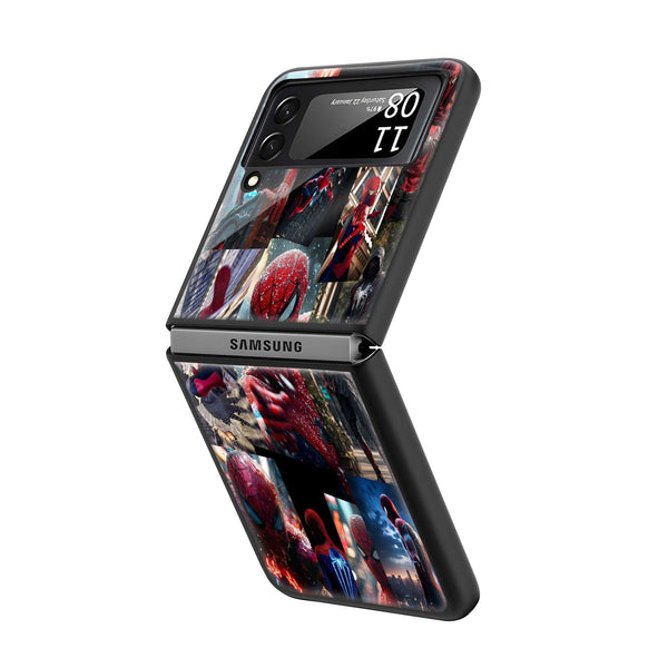 Webverse Chronicles Samsung Z Flip Glass Case