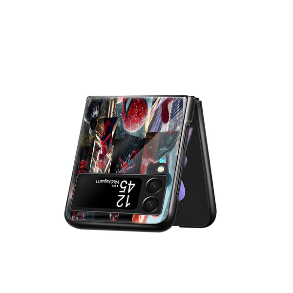 Webverse Chronicles Samsung Z Flip Glass Case