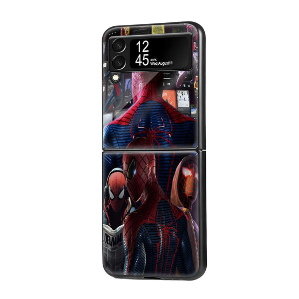 Webverse Multiverse  Samsung Z Flip Glass Case
