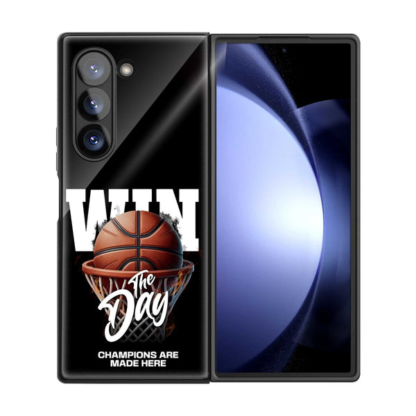 Win The Day Samsung Z Fold Glass Case