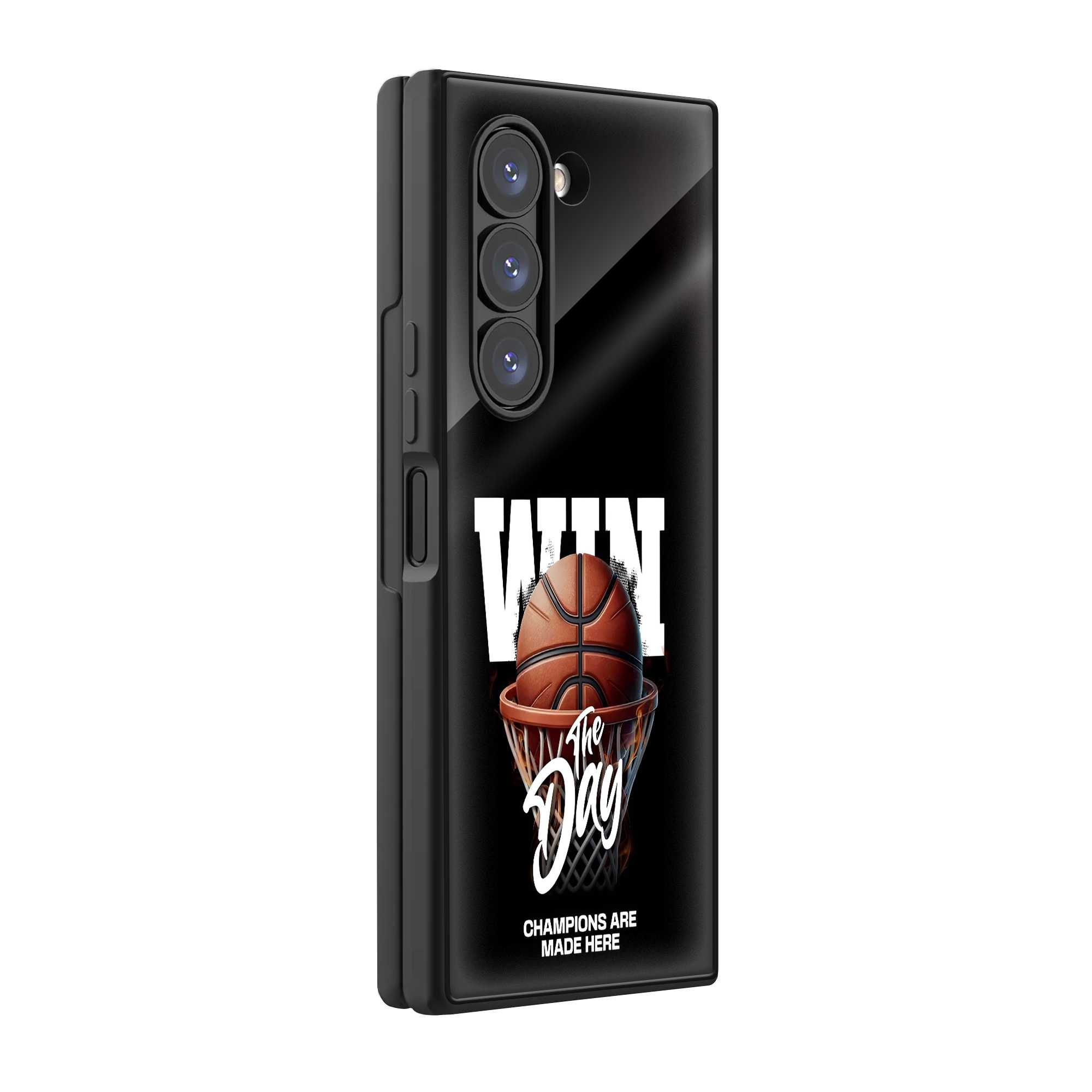 Win The Day Samsung Z Fold Glass Case
